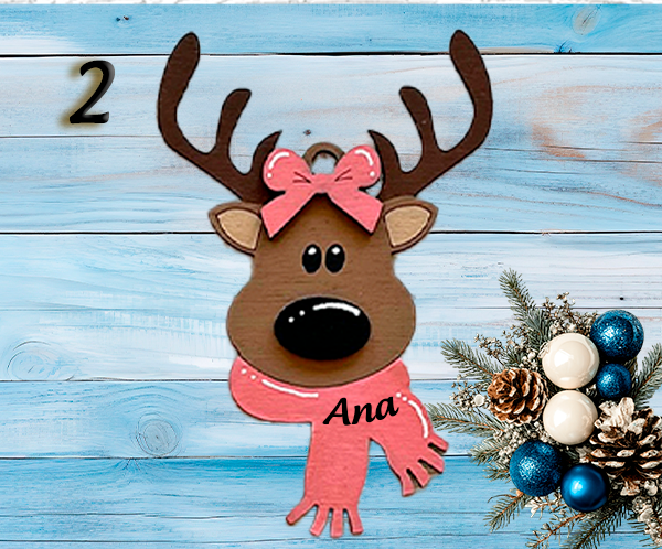 Renos Navidad Personalizados