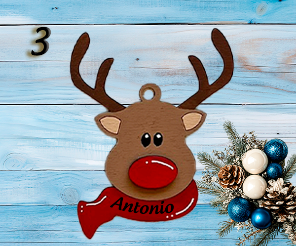 Renos Navidad Personalizados