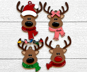 Renos Navidad Personalizados