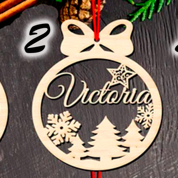 Bola Navidad personalizada