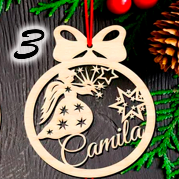 Bola Navidad personalizada