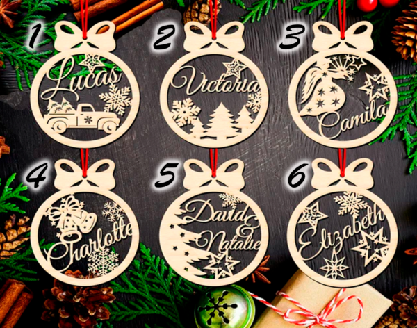 Bola Navidad personalizada